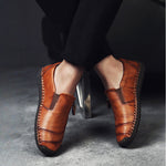 Marino Genuine Leather Slip-On Shoes