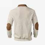 Elegant Zip Collar Sweater - Clearance Sale