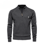 Men's Textured Zip Sweatshirt || CLEARANCE SALE