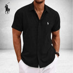 L.R Elegant Linen Cotton Shirt