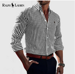 L.R ™ Striped Cotton Dress Shirt