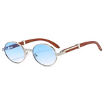 "LOREN" - PREMIUM OVAL SUNGLASSES