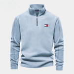 TH™ Half Zip Sweatshirt | In Cotton