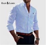 L.R ™ Striped Cotton Dress Shirt