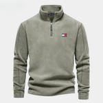 TH™ Half Zip Sweatshirt | In Cotton
