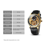 LUXTTYER Royal Skeleton Automatic Watch