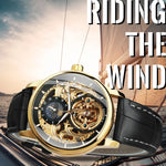 LUXTTYER Royal Skeleton Automatic Watch