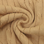 Spurs Knitted Polo Shirt Camel