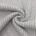 Pony Lapel Striped Polo Shirt Gray