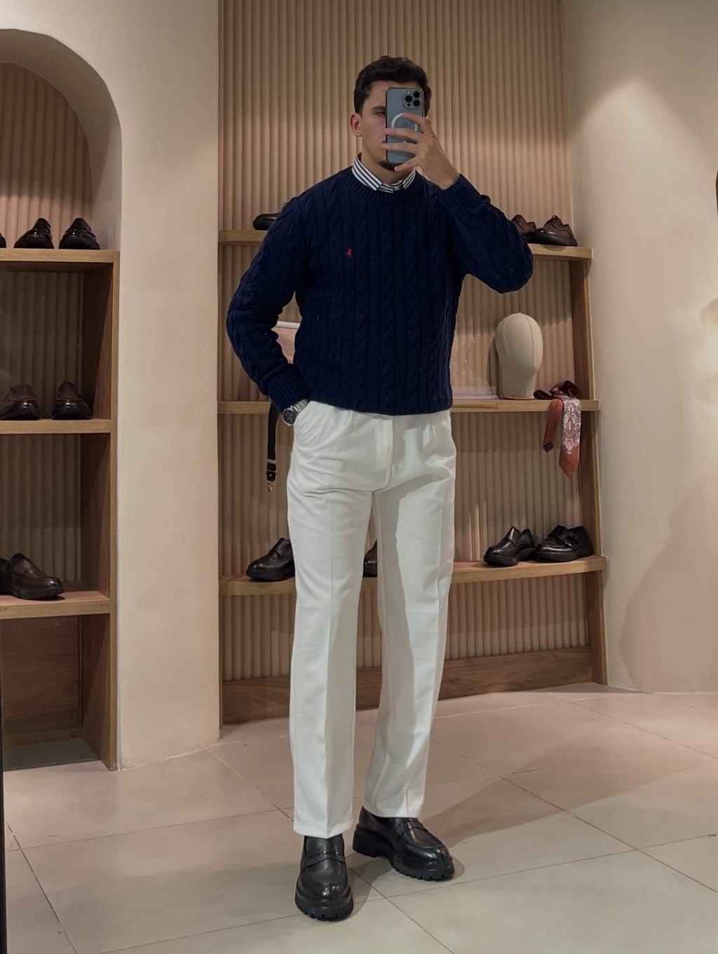 Ralph Lauren Classic Cable-Knit Sweater