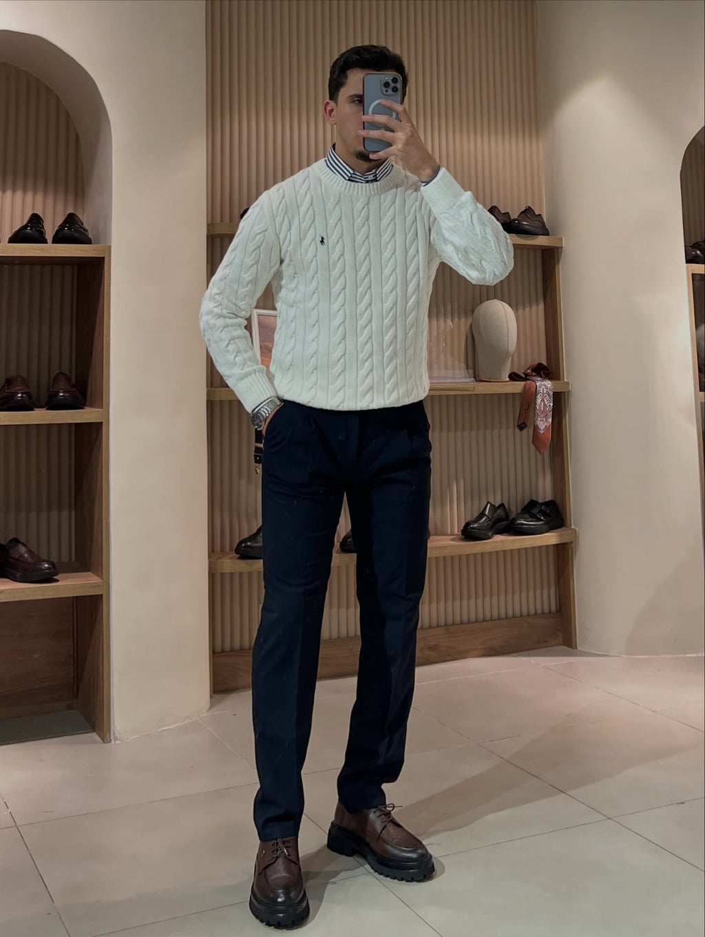 Ralph Lauren Classic Cable-Knit Sweater