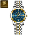 POEDAGAR Elegant Steel Watch