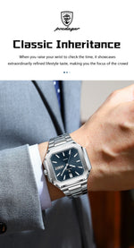 POEDAGAR Royal Square Watch