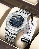 POEDAGAR Luxury Steel Watch