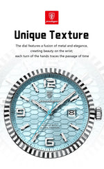 POEDAGAR Royal Steel Watch