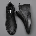 BROOKS LEATHER SNEAKERS