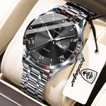 POEDAGAR Classic Day-Date Watch