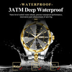 POEDAGAR Royal Steel Watch