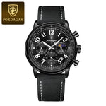 POEDAGAR Tactical Chronograph Watch