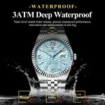 POEDAGAR Royal Steel Watch