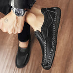 Romano Genuine Leather Slip-On Shoe