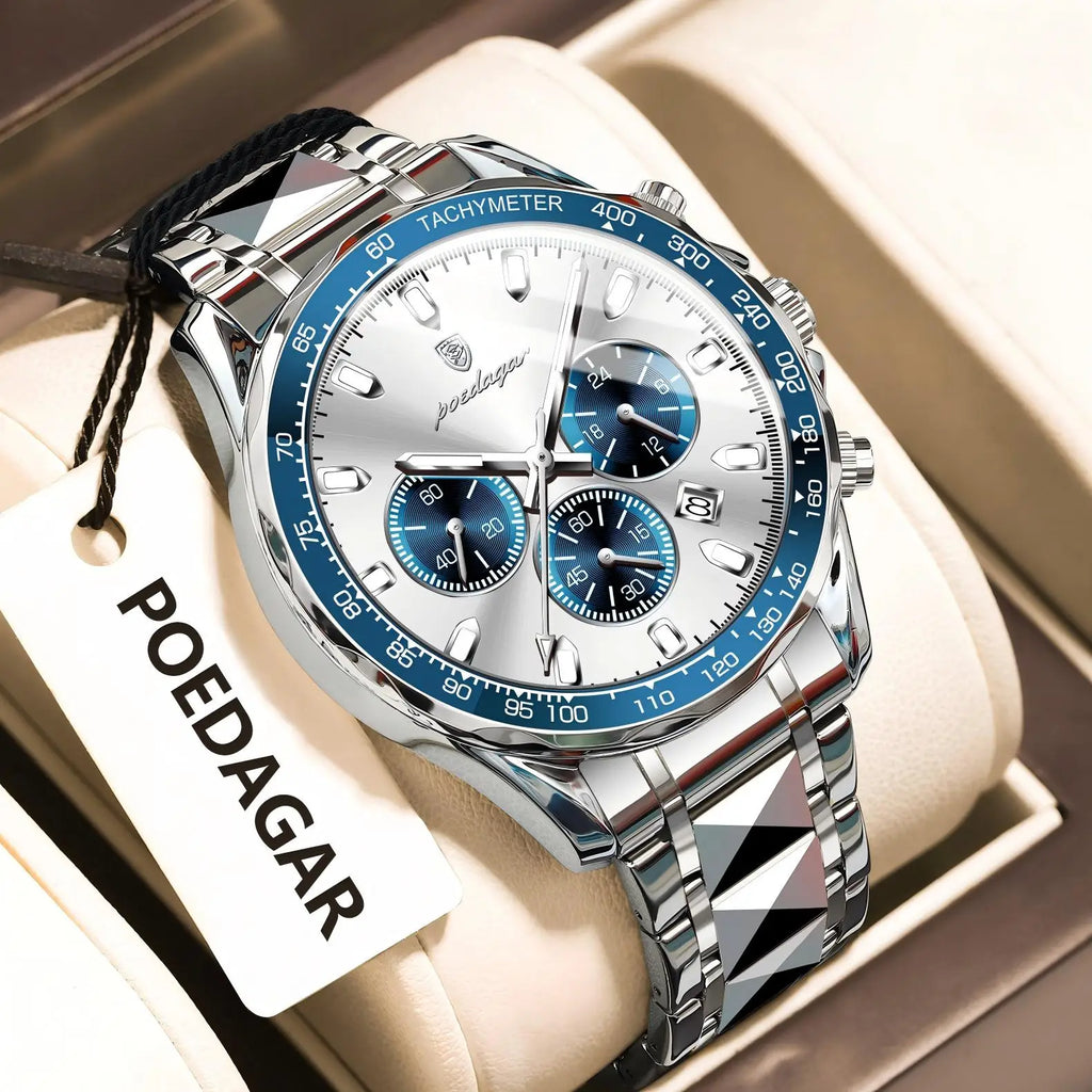 POEDAGAR Vertex Chrono Watch
