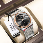 POEDAGAR Classic Date Watch
