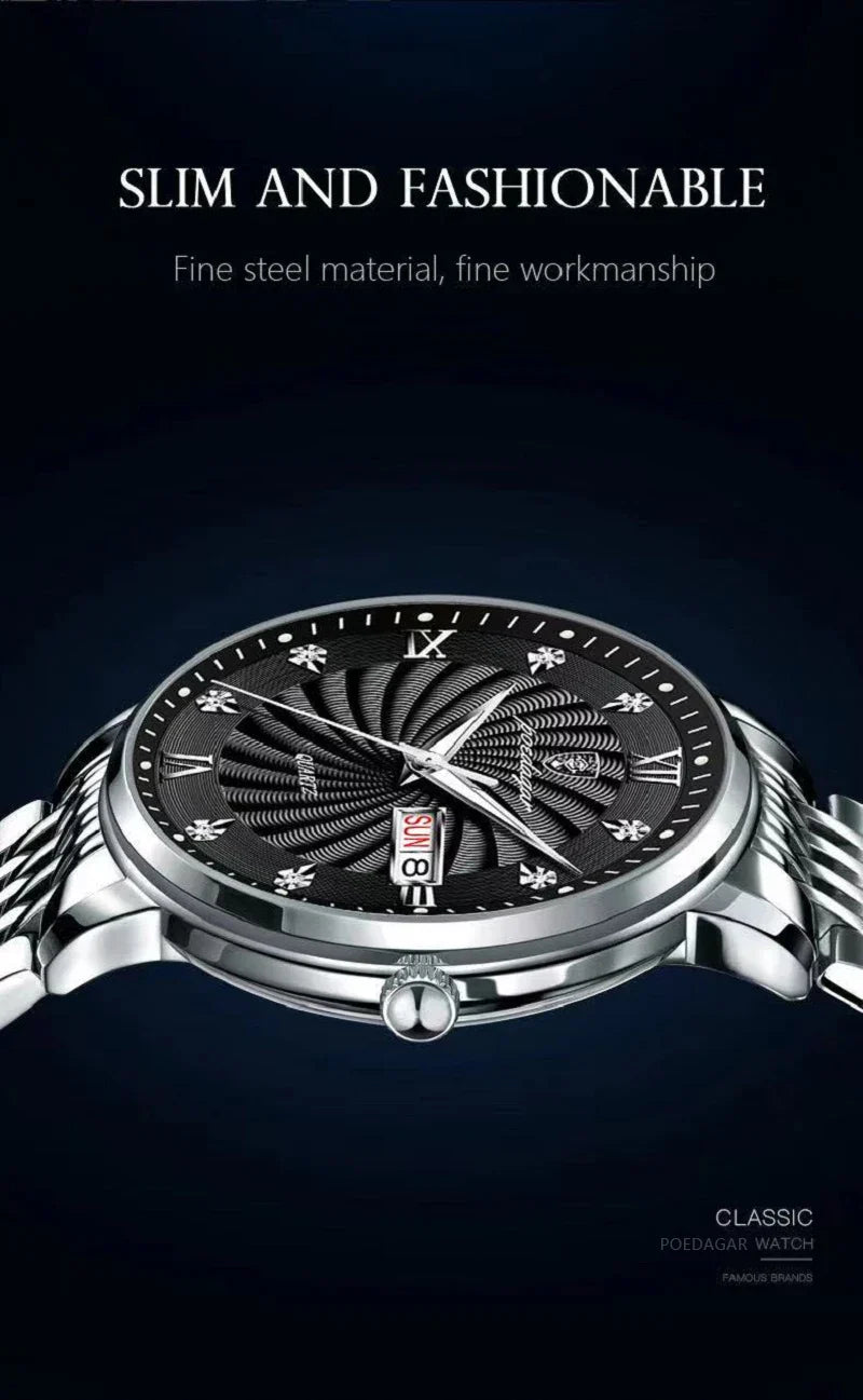 POEDAGAR Royal Day-Date Watch