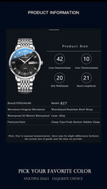 POEDAGAR Royal Day-Date Watch