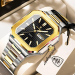 POEDAGAR Royal Square Watch