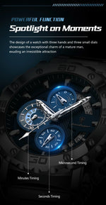 POEDAGAR Titan Chrono Watch