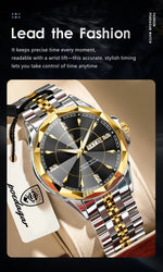 POEDAGAR Royal Steel Watch