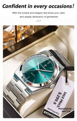 POEDAGAR Classic Date Watch