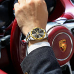 POEDAGAR Royal Steel Watch