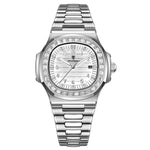 POEDAGAR Royal Grid Luxury Watch