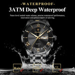 POEDAGAR Classic Day-Date Watch