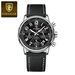 POEDAGAR Tactical Chronograph Watch