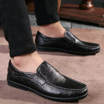 Viccaro Genuine Leather Slip-On Shoe