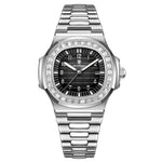 POEDAGAR Royal Grid Luxury Watch