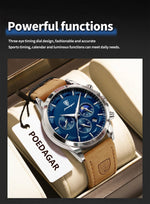 POEDAGAR Vanguard Chronograph Watch
