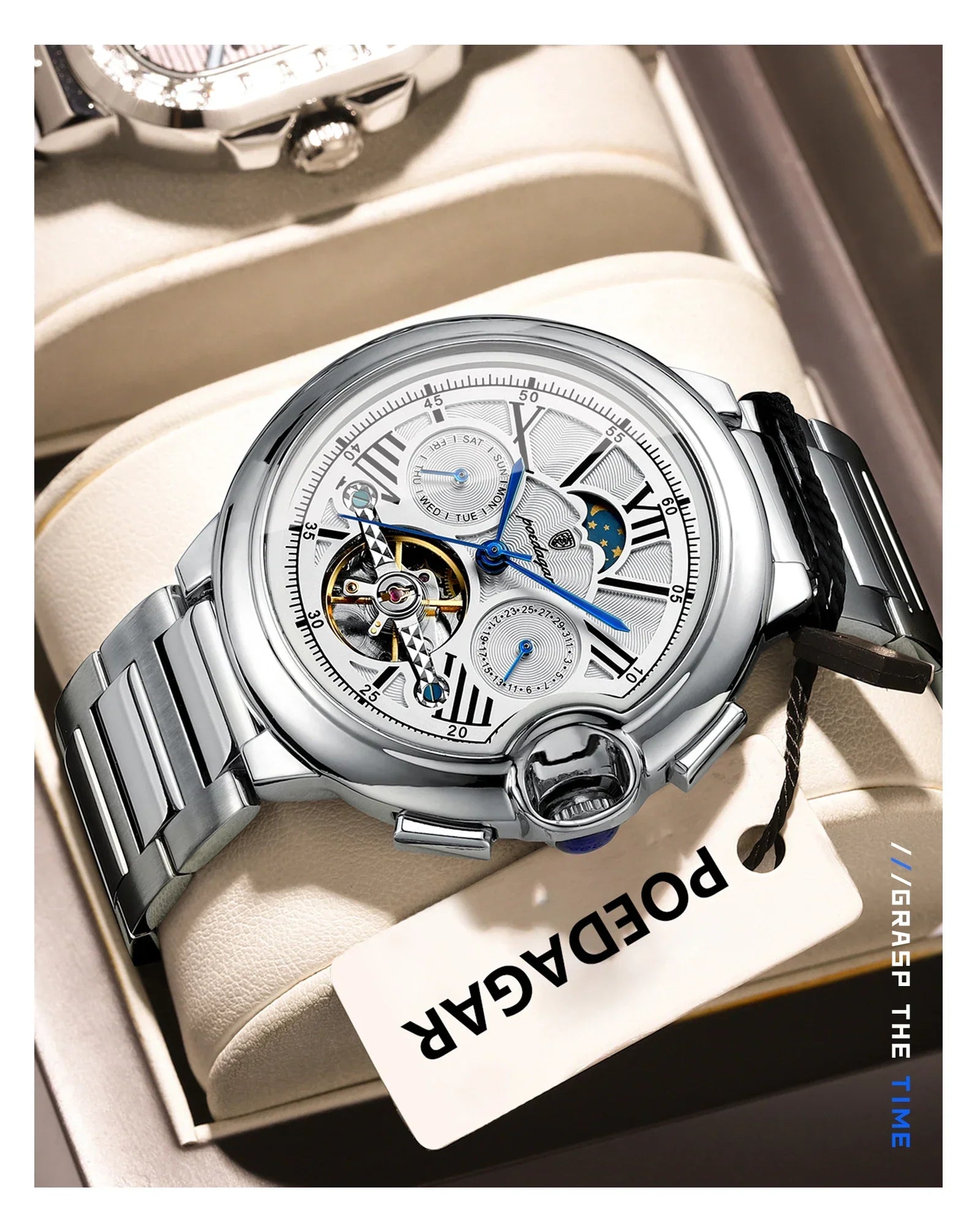 POEDAGAR Royal Automatic Watch