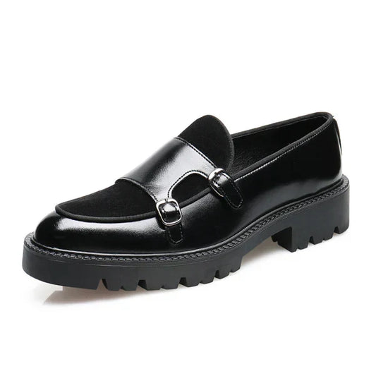LUCENTI ITALIAN LEATHER LOAFERS