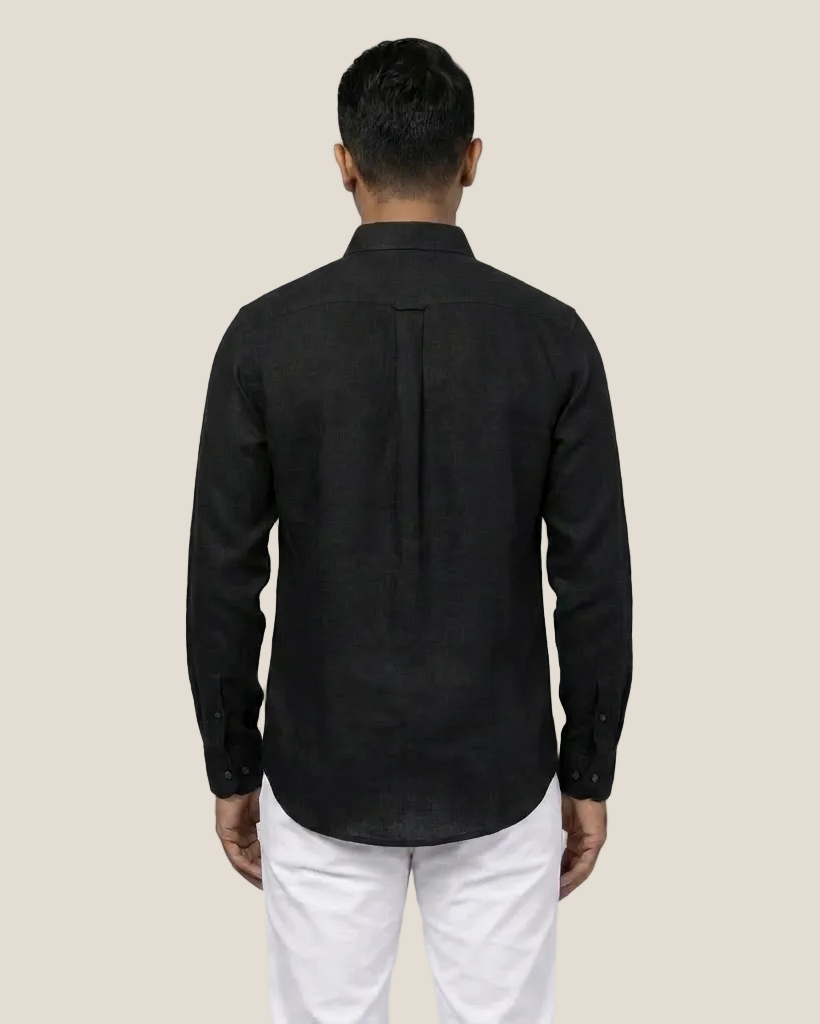 Ralph Lauren Linen/Remi Blend Shirt, Black