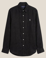 Ralph Lauren Linen/Remi Blend Shirt, Black