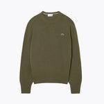 L.C Carded Wool Crew Neck Sweater