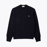 L.C Carded Wool Crew Neck Sweater