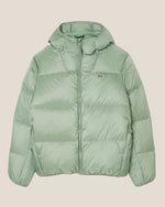 Lacoste Short Water-Repellent Hooded Puffed Jacket