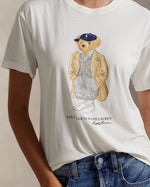 L.R Polo Bear Cotton Jersey T-Shirt