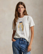 L.R Polo Bear Cotton Jersey T-Shirt