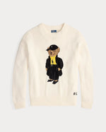 L.R Polo Bear Cotton Crewneck Sweater